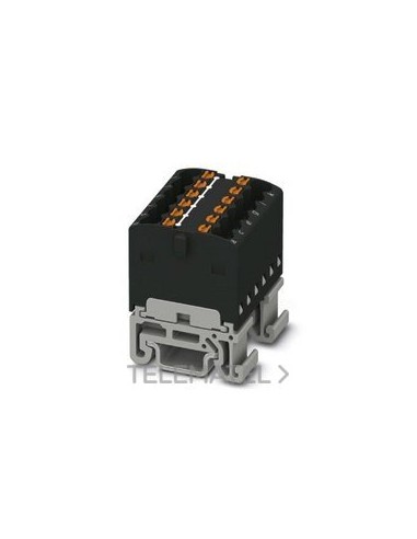BLOQUE P/DISTR.PTFIX 12X1,5-NS15A BK