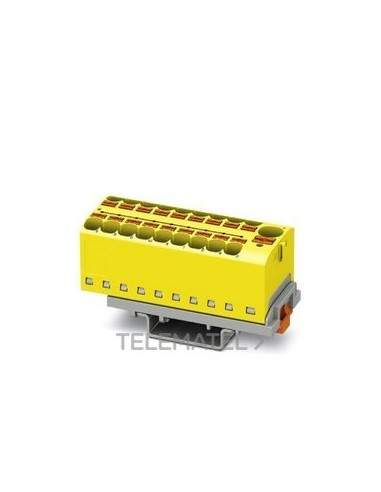 BLQ.DISTR.PTFIX 10/18X4-NS35 YE 800V 32A