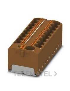 BLQ.DISTR.PTFIX 10/18X4 BN TNOM.450V 32A