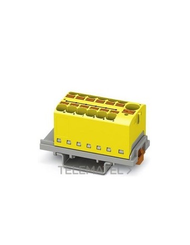 BLQ.DISTR.PTFIX 10/12X4-NS35 YE 800V 32A