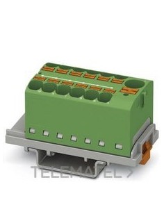 BLQ.DISTR.PTFIX 10/12X4-NS35 GN 800V 32A