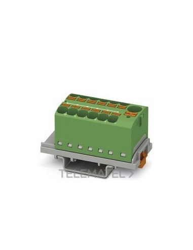 BLQ.DISTR.PTFIX 10/12X4-NS35 GN 800V 32A