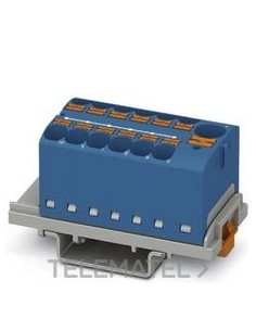 BLQ.DISTR.PTFIX 10/12X4-NS35 BU 800V 32A