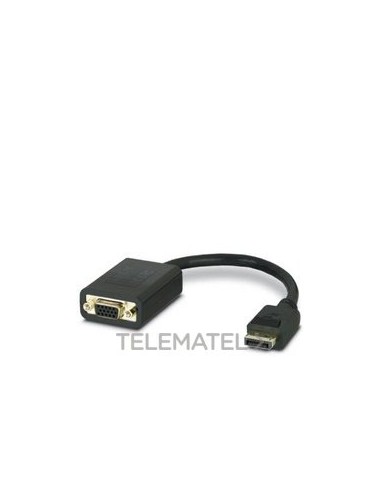 ADAPTADOR VIDEO DISPLAYPORT A VGA