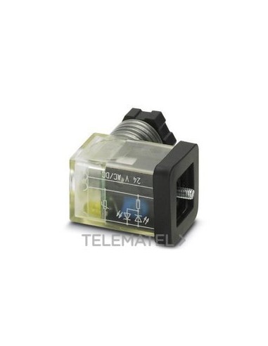 CTR.VALV.SACC-VB-3CON-M12/C-1L-SV 24V