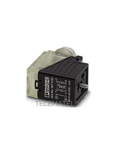 CONECTOR VALV.SACC-V-3CON-PG9/B-1L-S