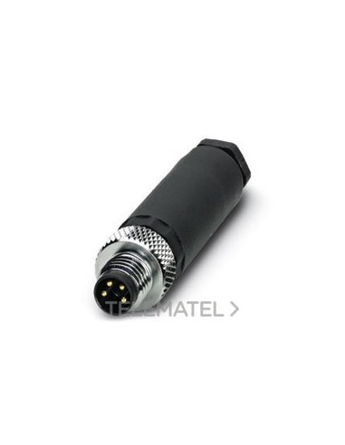 CONECTOR TORNILLO SACC-M8MS-4CON-M-SW