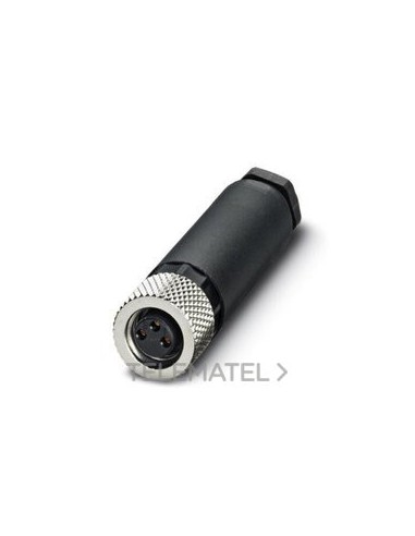 CONECTOR TORNILLO SACC-M8FS-3CON-M-SW