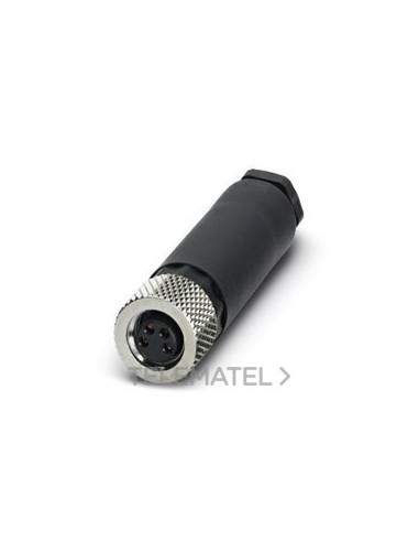 CONECTOR TORNILLO SACC-M8FS-4CON-M-SW