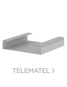 BANDEJA 66 LISA PVC-M1 U23X 100x500 GRIS