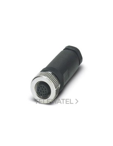 CONECTOR UNIV.SACC-M12FS-12SOL-PG9-M