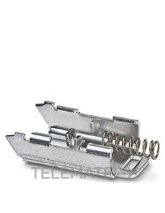 CERROJO-PIE METÁLICO ME MF 17,5