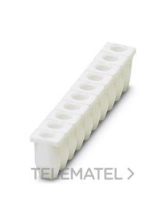 CASQUILLO AISLANTE ISH 2,5/0,2 EN BLANCO