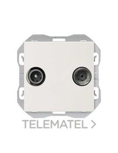 TOMA SIMON 270 R-TV+SAT ÚNICA BLANCO