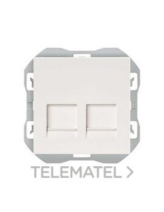 T.RJ45 DBL.SIMON 270-EMPOTRAR CTR.BLM.