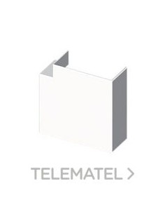 ANGULO PLANO PVC 60x60 U24X BLANCO NIEVE