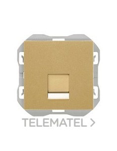 TAPA SIMON 270 RJ45 CON CONECTOR ORO