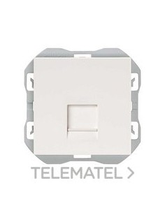 TAPA SIMON 270 RJ45 CON CONECTOR BLANCO