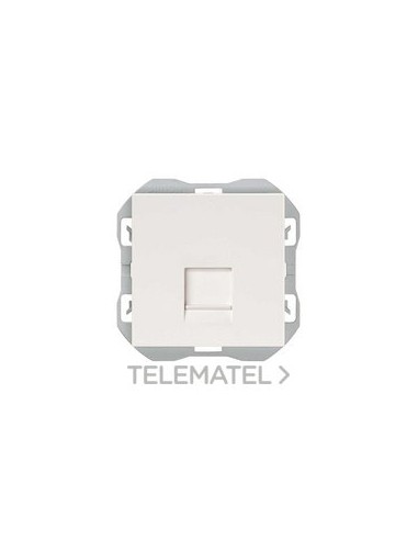 TAPA SIMON 270 RJ45 CON CONECTOR BLANCO