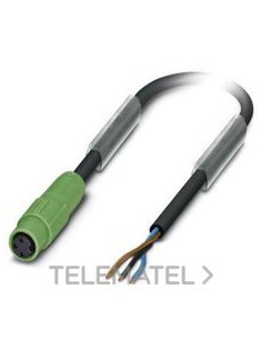 CBL.SAC-3P-5-PUR/M 8SIFS SOR./ACTUADORES