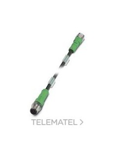 CABLE SAC-8P-M12MS/10.0-PUR/M12FS