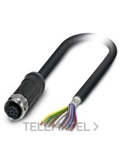 CABLE SAC-8P-5,0-28X/M12FS SH OD