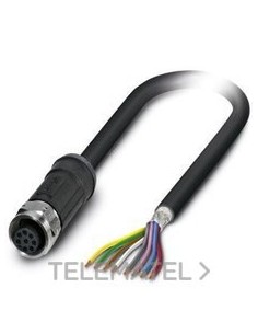 CABLE SAC-8P-2,0-28X/M12FS SH OD