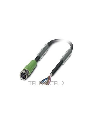 CBL.SAC-6P-10,0-PUR/M 8FS SH SOR