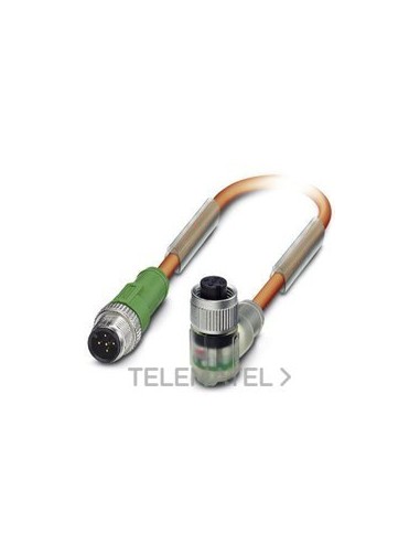 CABLE SAC-5P-M12MS/2,5-PUR/M12FR3LV