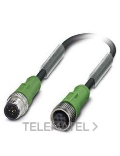CABLE SAC-5P-M12MS/2,0-PUR/M12FS
