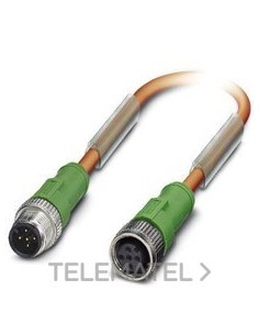 CABLE SAC-5P-M12MS/1,5-PUR/M12FS VW