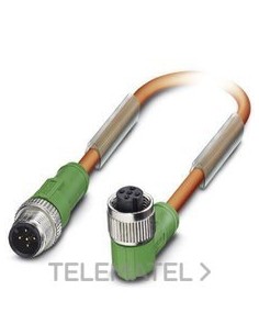 CABLE SAC-5P-M12MS/1,5-PUR/M12FRV