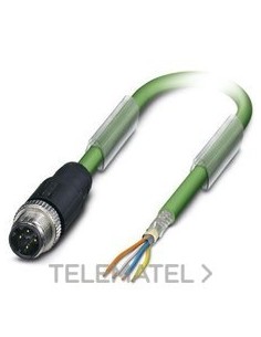 CABLE SAC-4P-M12MSD/5,0-933 SIST.BUS