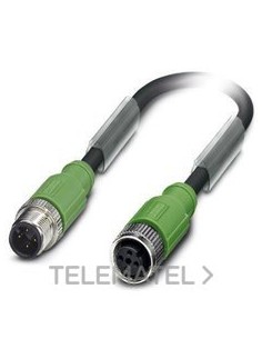 CABLE SAC-4P-M12MS/10,0-PUR/M12FS SH