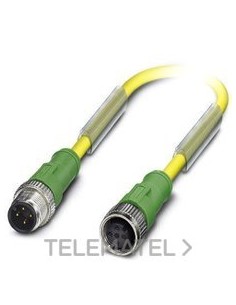 CBL.SAC-4P-M12MS/0,3-PUR/M12FS D SOR