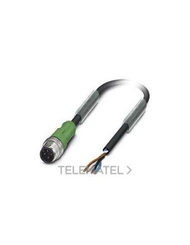 CABLE SAC-4P-M12MS/0,3-PUR