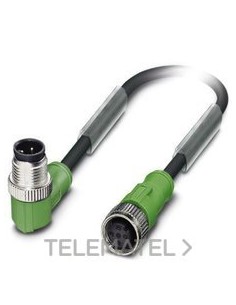 CABLE SAC-4P-M12MR/5,0-PUR/M12FS