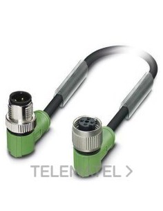 CABLE SAC-4P-M12MR/2,0-PUR/M12FR