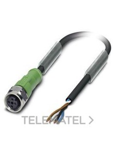 CABLE SAC-4P-10,0-PUR/M12FS VA