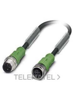 CABLE SAC-3P-M12MS/5,0-PUR/M12FS