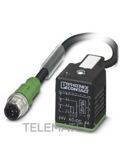 CABLE SAC-3P-M12MS/1,8-PUR/A-1L-S