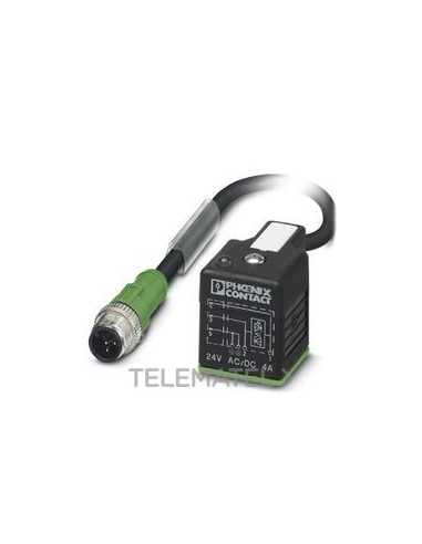 CABLE SAC-3P-M12MS/1,8-PUR/A-1L-S