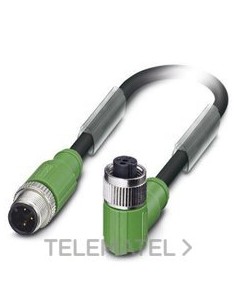 CABLE SAC-3P-M12MS/1,0-PUR/M12FR