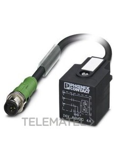 CABLE SAC-3P-M12MS/0,3-PUR/A-1L-Z