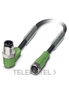 CABLE SAC-3P-M12MR/10,0-PUR/M 8FS