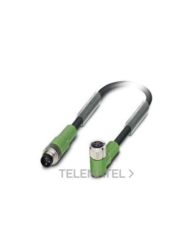 CABLE SAC-3P-M 8MS/2,0-PUR/4P-M 8FR