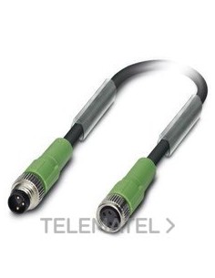 CABLE SAC-3P-M 8MS/2,0-PUR/4P-M 8FS