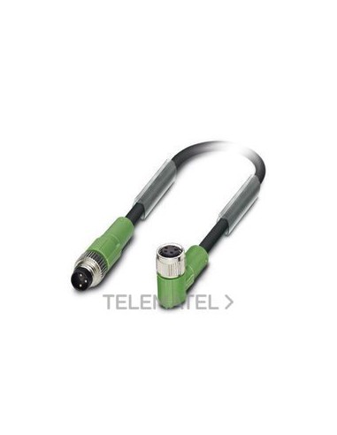 CABLE SAC-3P-M 8MS/1,5-PUR/4P-M 8FR