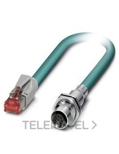 CABLE DE RED VS-M12FSBP-IP20-94C-LI/1,0