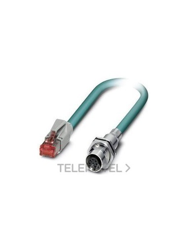CABLE DE RED VS-M12FSBP-IP20-94B-LI/0,3